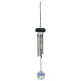 Woodstock Chimes PSCR The Original Guaranteed Musically Tuned Chime, 12-Inch, Precious Stones - Crystal
