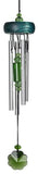 Woodstock Chimes GEMSH Gem Drop Chime, 10", Shamrock