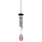 Woodstock Chimes PSR The Original Guaranteed Musically Tuned Chime, Precious Stones - Rose Quartz