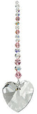 Woodstock Chimes DDPH Rainbow Makers Suncatchers Crystal Daydream, Pink Heart