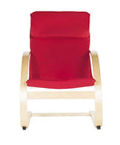 Guidecraft Teachers Rocker Red Chair - School, Living Room Furniture