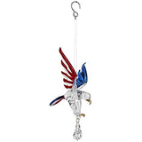 Woodstock Chimes Rainbow Makers Crystal Fantasy Suncatcher, Liberty Eagle