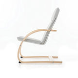 Guidecraft Nordic Rocker, Gray Cushioned Chair - Furniture