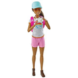 Barbie Hiking Doll, Brunette, with Puppy & 9 Accessories, Including Backpack Pet Carrier, Map, Camera & More, Gift for Kids 3 to 7 Years Old