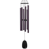 Woodstock Chimes BPLBU The Original Guaranteed Musically Tuned 44-Inch Bells of Paradise Wind Chime, Burgundy