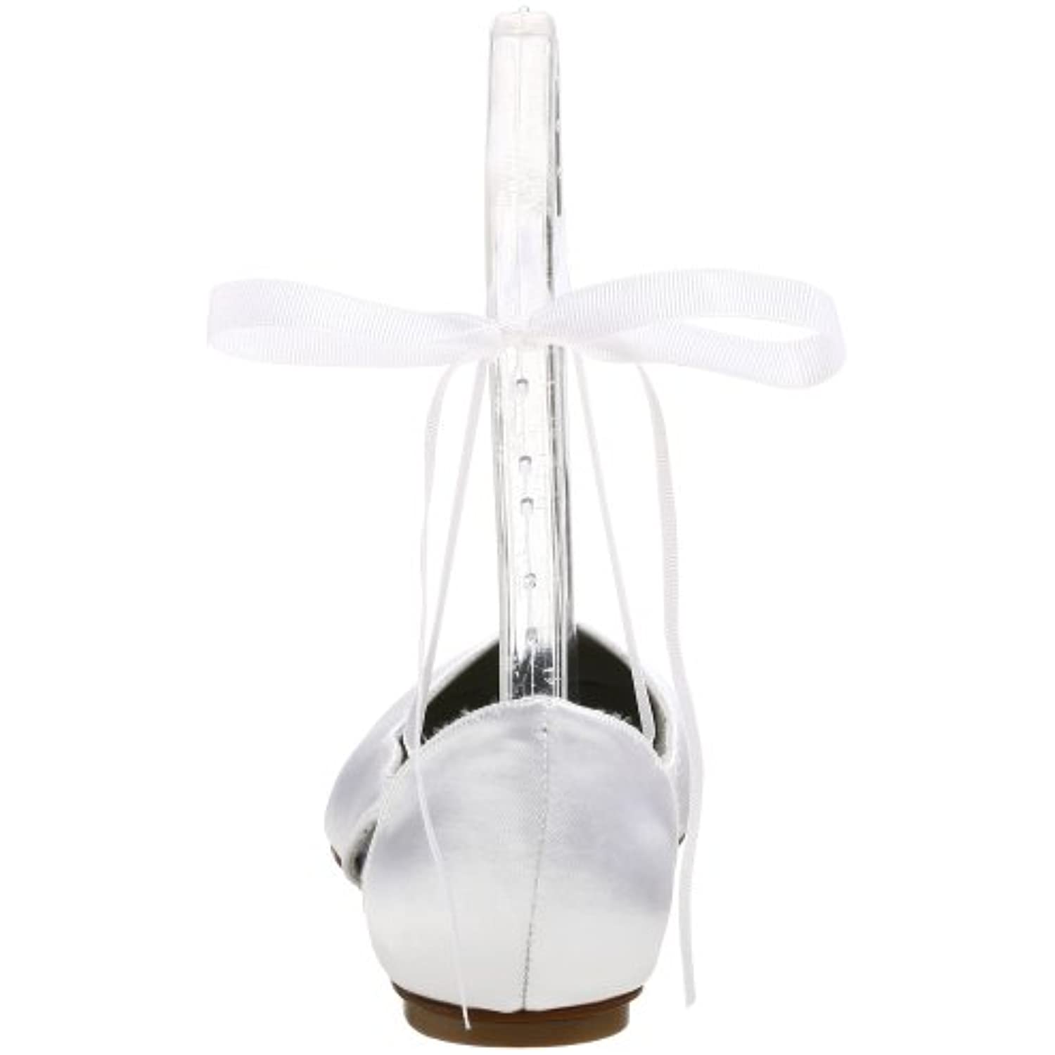 Dyeables Women's Flirt Pump,White,4 M