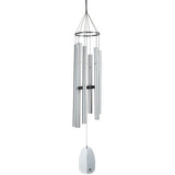Woodstock Chimes WWSA Windsinger Chimes of Athena, 44 in, Silver