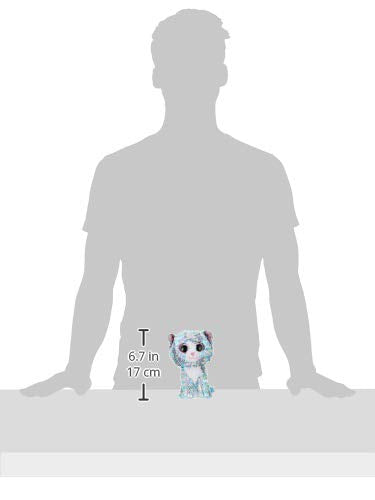 TY Whimsy Blue Cat Flippable - Reg