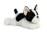 Aurora - Flopsie - 12" French Bulldog Pup,Black/White