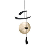 Woodstock Chimes EGCLB Original Guaranteed Musically Tuned Chime Emperor Gong, Large, Black