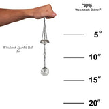 Woodstock Chimes Ice Original Guaranteed Musically Tuned Chime Sparkle Bell
