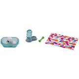 Barbie Mini Playset with 2 Pet Puppies, Doghouse and Pet Accessories, Gift for 3 to 7 Year Olds