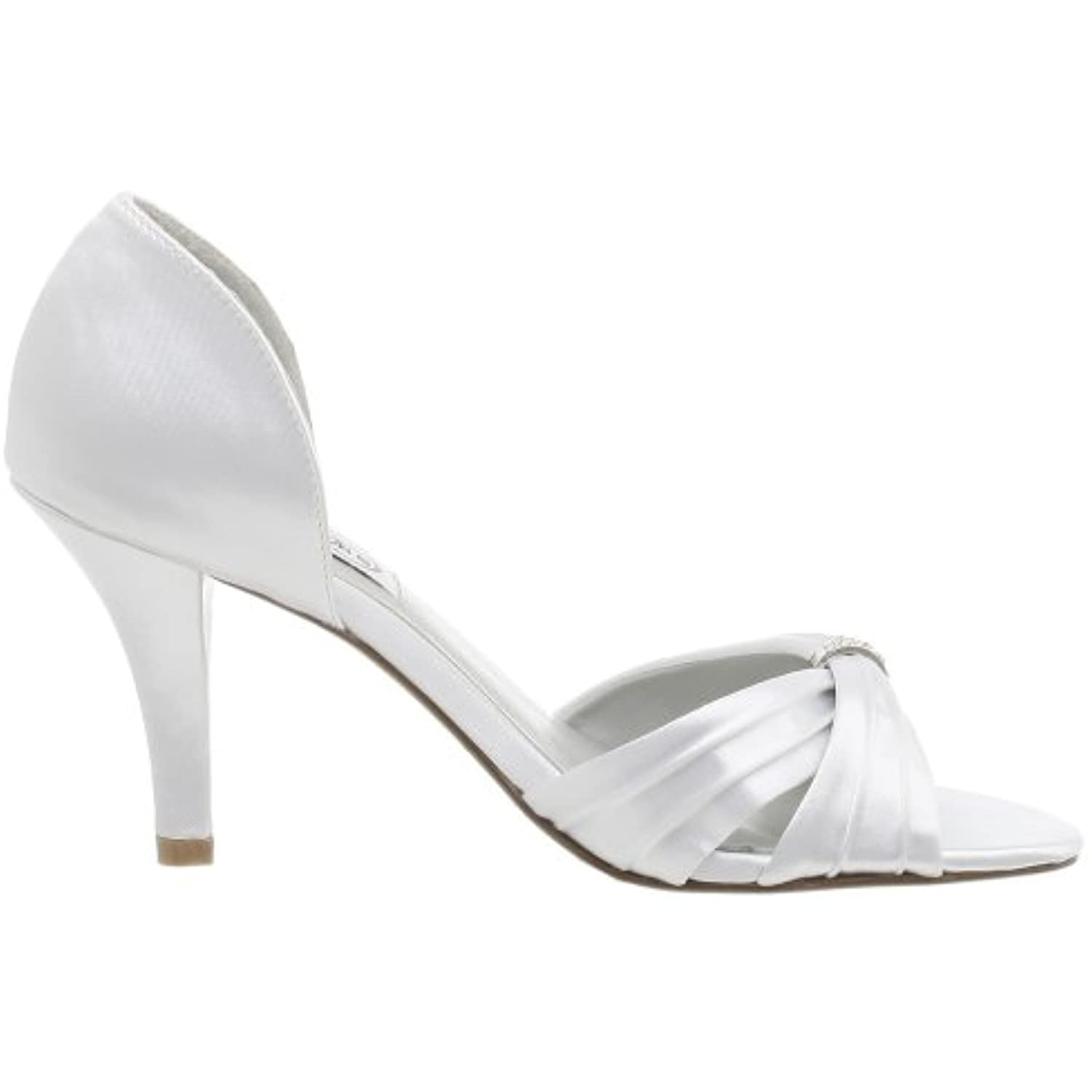 Dyeables Women's Daisy Dyeable Pump,White,7 M