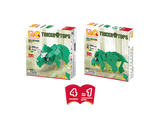 LaQ Dinosaur World - Triceratops LAQ001290 by LaQ Blocks