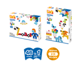 LaQ Basic Series - Basic 101 Plane LAQ001221 by LaQ Blocks