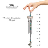 Woodstock Chimes WCFM The Original Guaranteed Musically Tuned Chime, Fantasy - Mermaid