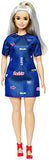 Barbie Fashionistas #63 Platinum Pop Doll, Curvy
