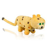 JINX Minecraft Ocelot Plush Stuffed Toy, Yellow, 14" Long
