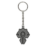 JINX World of Warcraft Horde Metal Key Chain, Metallic, One Size