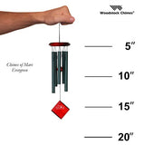 Woodstock Chimes DCE17 The Original Guaranteed Musically Tuned, 44x11x11 cm, Chimes of Mars - Evergreen