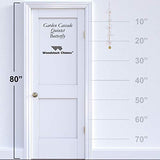 Woodstock Chimes GCB5 The Original Guaranteed Musically Tuned Chime Garden Cascade Rose Gold Quintet, Butterflies