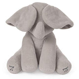 Baby GUND Animated Flappy the Elephant Stuffed Animal Plush, Gray, 12"