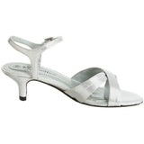 Miss Coloriffics Toddler/Little Kid Lexie Sandal,Silver,12.5 M US Little Kid