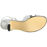 Miss Coloriffics Toddler/Little Kid Lexie Sandal,Silver,12.5 M US Little Kid