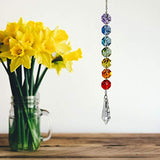Woodstock Chimes CCHCI Crystal Chakra Cascade Suncatcher, Icicle