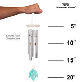 Woodstock Chimes CPGR Carolina Petals Chime, Gracious Green