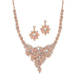Top Selling Crystal & Statement Necklace Set for Weddings 4184S