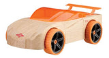 Automoblox Collectible Wood Toy Cars and Trucks—Mini C12 Cipher Sportscar (Compatible with other Mini and Micro Series Vehicles), 4.75" x 1.75", Orange, Model:55109