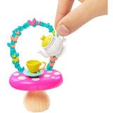 Barbie Dreamtopia Tea Party Playset with Barbie Fairy Doll, Toddler Doll, Tea Set, Pet and Accessories, Multi