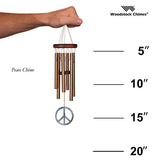 Woodstock Chimes WPCB Peace Chime, Bronze