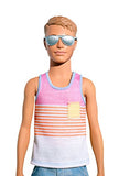 Barbie Ken Fashionistas Hyped Stripes Doll, Slim