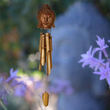 Woodstock Chimes CBL346 Original Guaranteed Musically Tuned Chime Asli Arts Collection, Buddha Bamboo