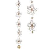 Woodstock Chimes GCL5 The Original Guaranteed Musically Tuned Chime Garden Cascade Quintet, Lotus