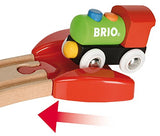 BRIO World - 33726 My First Railway Starter Pack | 9 Piece Train Toy with Accessories and Wooden Tracks for Kids Ages 18 Months and Up