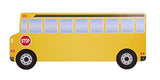 Guidecraft Classroom Wall Art School Bus - Kids Learning Wooden Educational Decorative Sign, Children's School Supply