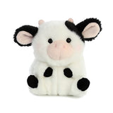 Aurora - Rolly Pet - 5" Daisy Cow, Black, White, Model:16834