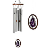 Woodstock Chimes WAGUL The Original Guaranteed Musically Tuned Large Agate Wind Chime, Purple