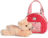 Aurora - Pet Carrier - 7" Pink Barn