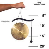 Woodstock Chimes WCBHG The Original Guaranteed Musically Tuned Chime Hanging Gong, Quintet, Black/Bronze