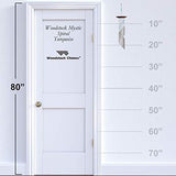 Woodstock Chimes Turquoise Original Guaranteed Musically Tuned Chime Mystic Spiral