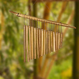 Woodstock Chimes CHARP The Original Guaranteed Musically Tuned Chime Asli Arts Collection, Harp - Bamboo
