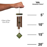 Woodstock Chimes DCGR17 The Original Guaranteed Musically Tuned Mars Chime, Green Wash