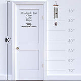 Woodstock Chimes WAGUL The Original Guaranteed Musically Tuned Large Agate Wind Chime, Purple