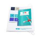 Thames & Kosmos Happy Atoms Magnetic Molecular Modeling Set and iOS App - Complete Set with 50 Atoms