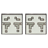 JINX Minecraft Video Game Ghast Enamel Stud Earrings