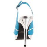 Touch Ups Women's Virginia Platform Pump,Silver Glitter,9.5 M US